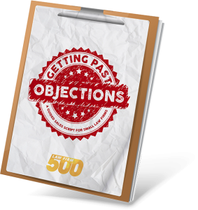 getting past objections a guided sales script for small law firm owners book cover