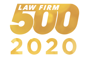 2020 Law Firm 500 logo